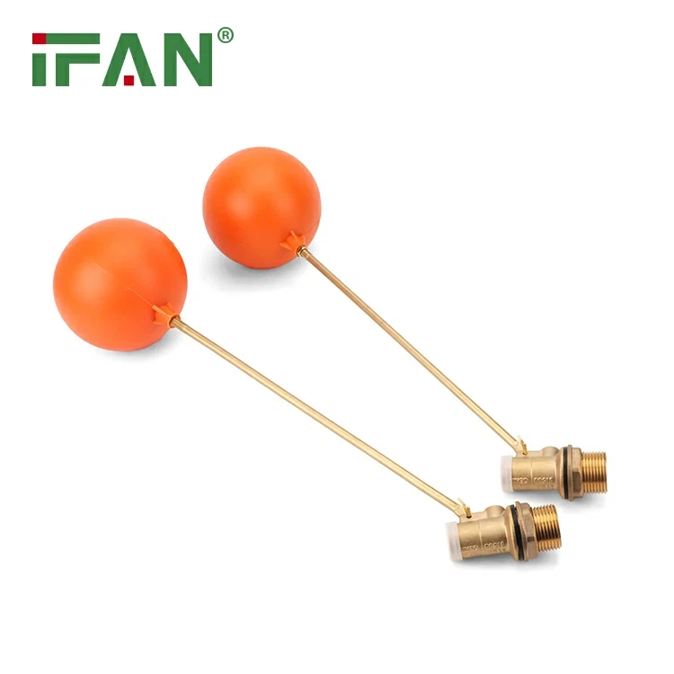 Mosadzný plavákový guľový ventil